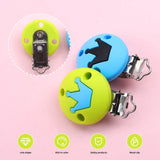 Silicone Clip Crown Pacifer Clip DIY Chain Jewelry