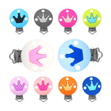Silicone Clip Crown Pacifer Clip DIY Chain Jewelry