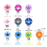 Silicone Clip Crown Pacifer Clip DIY Chain Jewelry