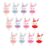 Kovict Rabbit Love Chocolate Silicone Beads Food Nursing DIY Necklace
