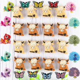 Silicone Cartoon Cattle Parrot Food Nursing DIY Pacifier Chain Jewelry