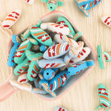Silicone Cartoon Cattle Parrot Food Nursing DIY Pacifier Chain Jewelry