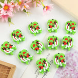 Silicone Beads for DIY Jewelry Making - Owl, Flower, Hat Cake Design - 5/10Pcs
