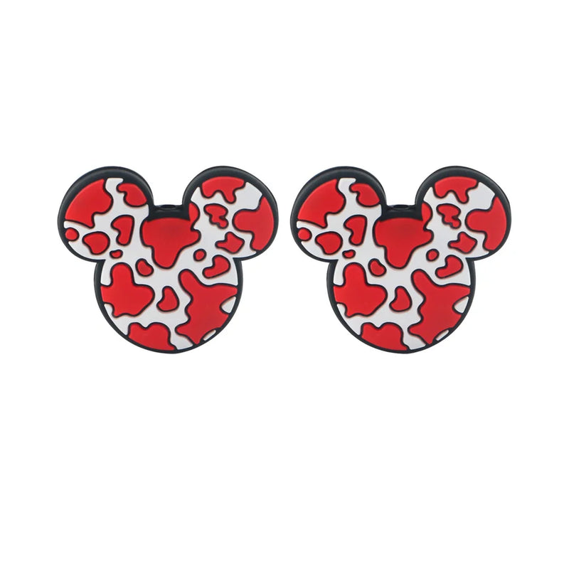 Silicone Beads for DIY Jewelry Making - Owl, Flower, Hat Cake Design - 5/10Pcs