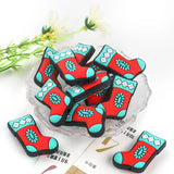 Silicone Bead Christmas Halloween Teacher Bead Jewelry Making