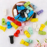 Plastic Baby Pacifier Clips Soother Holder DIY Chain Clamp