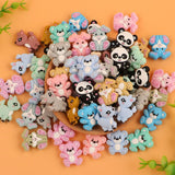Kovict Animal Silicone Beads Mini Rabbit Deer Panda DIY Jewelry