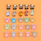 Kovict Animal Silicone Beads Mini Rabbit Deer Panda DIY Jewelry