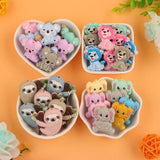 Animal Silicone Beads for DIY Jewelry Making, 5/10pcs