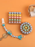 Silicone Beads Teething Necklace Accessories Teething Pacifier
