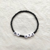 Kpop ATEEZ Wooyoung Bracelet ATINY Fan Bangle Beads Collection
