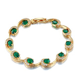 Kpop Accessories Bracelet Year For Women Transparent CZ Zircon Charm Metal