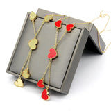 Heart Necklace Boho Necklaces for Women Year Accessories