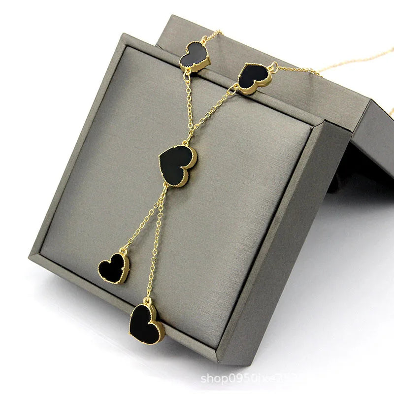 Heart Necklace Boho Necklaces for Women Year Accessories