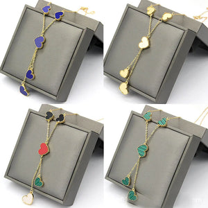 Heart Necklace Boho Necklaces for Women Year Accessories
