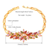 CZ Chain Bracelet for Women High Jewelry H947