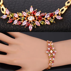 CZ Chain Bracelet for Women High Jewelry H947