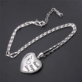 CZ Cross&Heart Pendants Necklace Gold/Silver Charm Jewelry