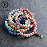 Kpop Nature Stone Bracelets Cuff Jewelry Stranger Things Year
