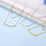Personalized Heart Necklace for Women