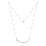 Personalized Heart Necklace for Women
