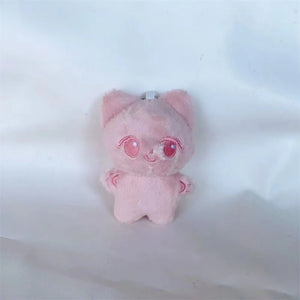 Kpop Idol Ningning Giselle Plush Doll Key Ring Key Chains Bag Pendant