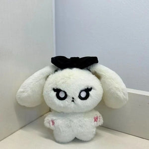 Kpop Idol Ningning Giselle Plush Doll Key Ring Key Chains Bag Pendant