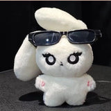 Kpop Idol Ningning Giselle Plush Doll Key Ring Key Chains Bag Pendant
