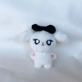 Kpop Idol Ningning Giselle Plush Doll Key Ring Key Chains Bag Pendant