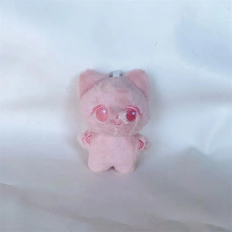 Kpop Idol Ningning Giselle Plush Doll Key Ring Key Chains Bag Pendant