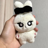 Kpop Idol Ningning Giselle Plush Doll Key Ring Key Chains Bag Pendant
