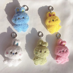 Kpop Idol NWJNS Bunini Doll Keyring Plush Key Chains Rabbit Pendant