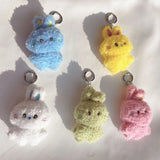 Kpop Idol NWJNS Bunini Doll Keyring Plush Key Chains Rabbit Pendant