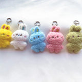 Kpop Idol NWJNS Bunini Doll Keyring Plush Key Chains Rabbit Pendant