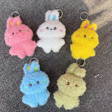 Kpop Idol NWJNS Bunini Doll Keyring Plush Key Chains Rabbit Pendant
