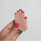 Kpop Tortoiseshell Acetate Resin Hair Claws for Women