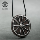 Kpop Lemon Wooden Pendant Sweater Chain Trending Necklace