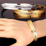 Vintage Cuff Bracelets High Bangle Gift Jewelry For Women