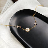 Kpop Zircon Star Chain Bracelet Fine Jewelry Gift