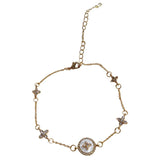 Kpop Zircon Star Chain Bracelet Fine Jewelry Gift