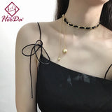 Kpop Personality Adjustable Choker Necklace for Women