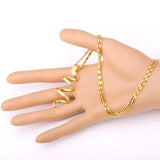 Spiral Pendant Necklace for Women in Gold/Silver P191