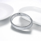 Mens Stainless Steel Medical Alert ID Bracelet