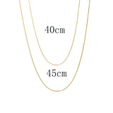 Kpop Women Neck Chain Choker Thin Chain Minimalist Pendant Jewelry For Girl