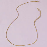 Kpop Women Neck Chain Choker Thin Chain Minimalist Pendant Jewelry For Girl