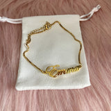 Personalized Name Anklet Stainless Steel Jewelry for Women