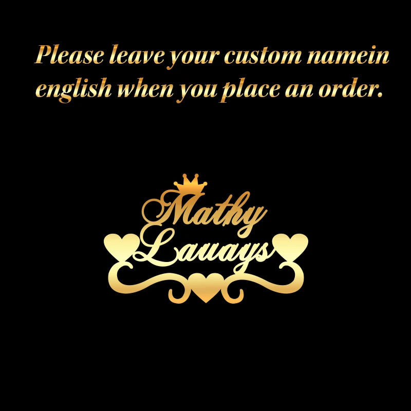 Personalized Name Anklet Stainless Steel Jewelry for Women