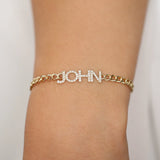 Zirconia Ankle Bracelet Stainless Steel Personalized Bracelet for Women