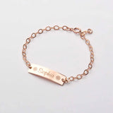 KristenCo Name Bracelet Personaliry Baby Name Bracelet Jewelry Birthday Gift