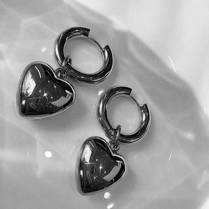 Kshmir Heart-shaped Pearl Earrings for Women